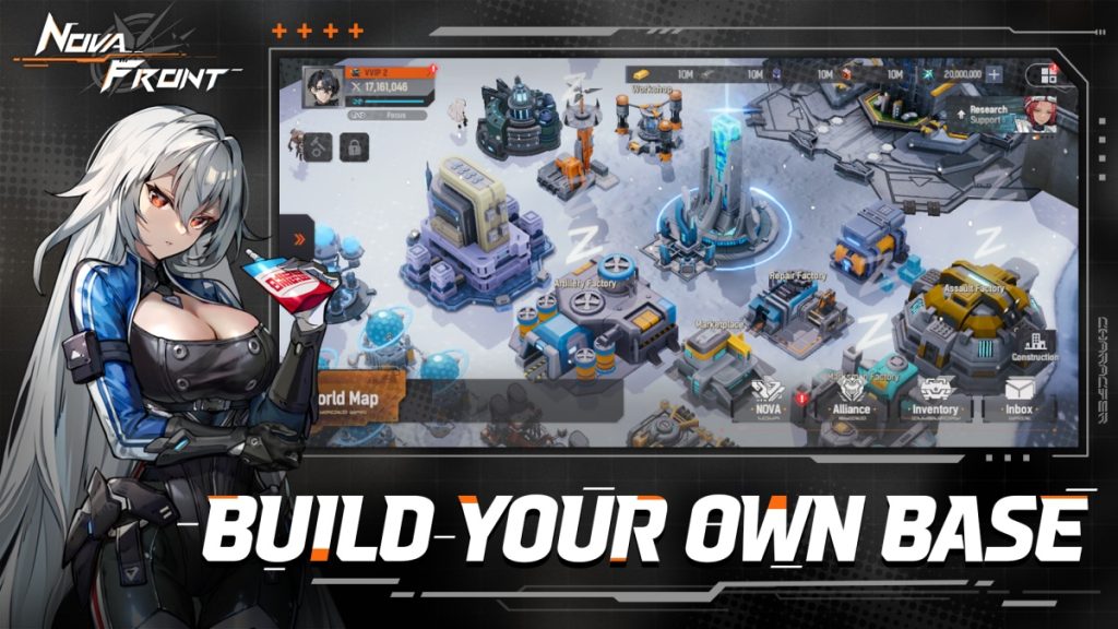 การสร้างฐานในเกม NOVAFRONT