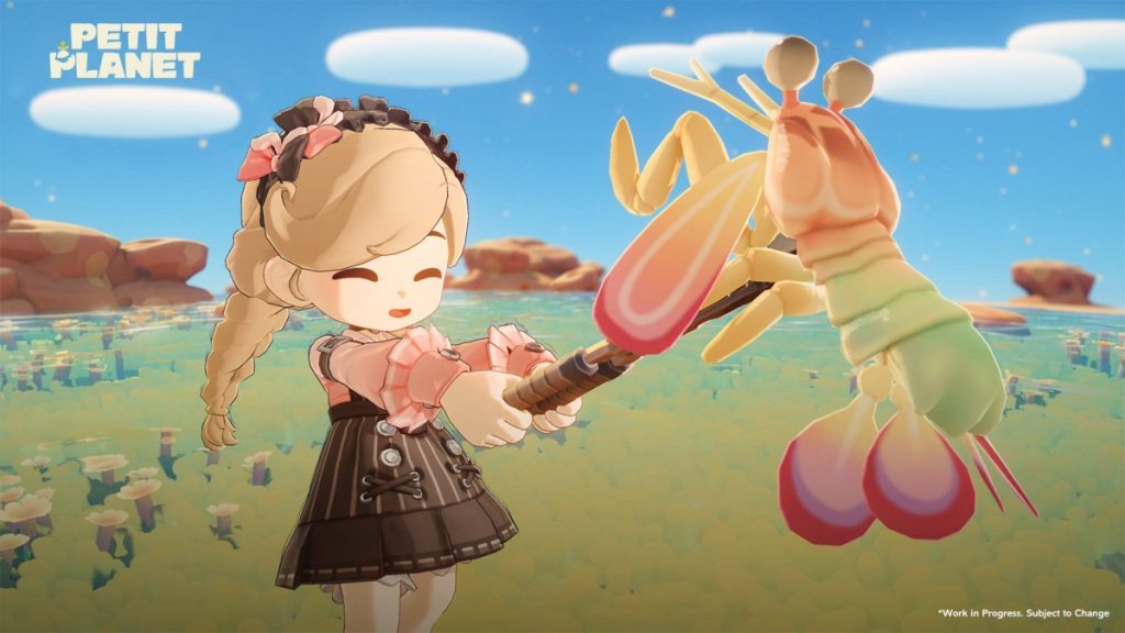 การจับสัตว์ในเกม Petit Planet