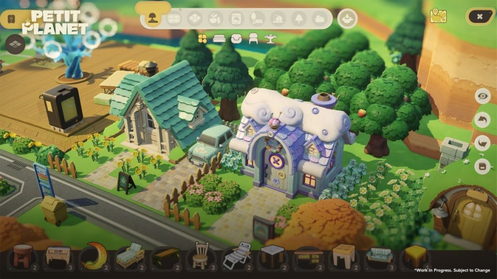 บ้านของผู้เล่นในเกม Petit Planet