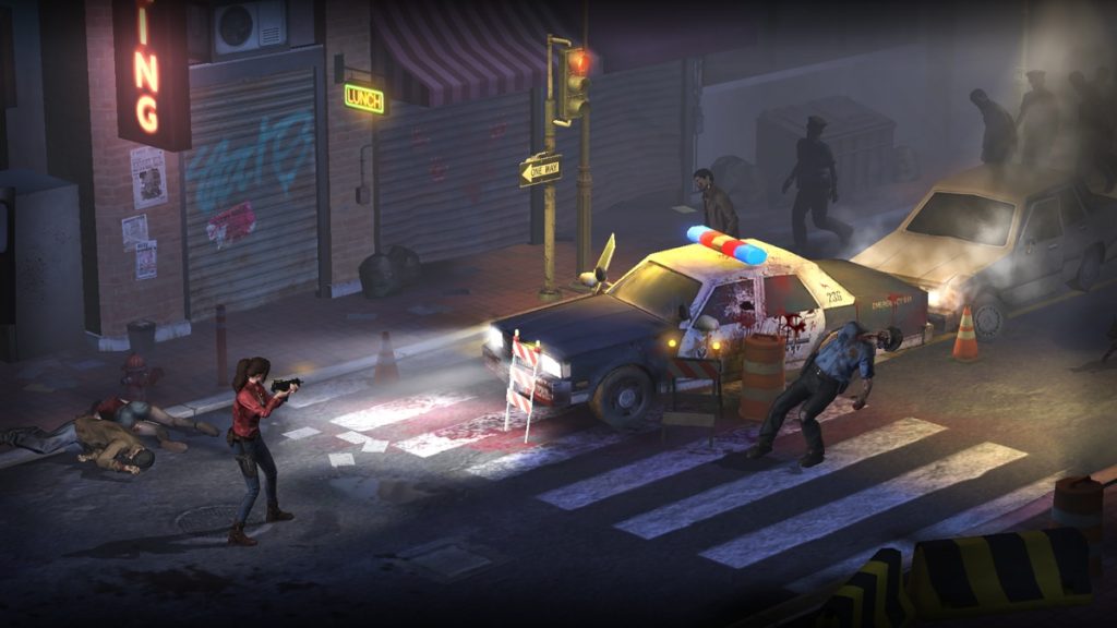 การต่อสู้ในเกม Resident Evil Survival Unit