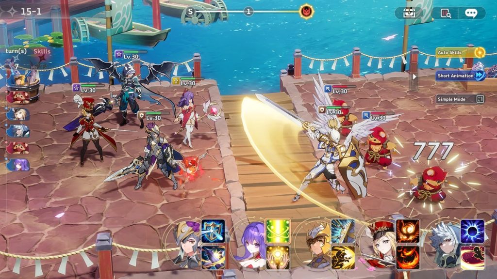 รูปแบบเกมเพลย์เบื้องต้นในเกม Seven Knights Re:BIRTH