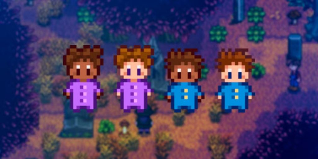 ลูกของผู้เล่นในเกม Stardew Valley
