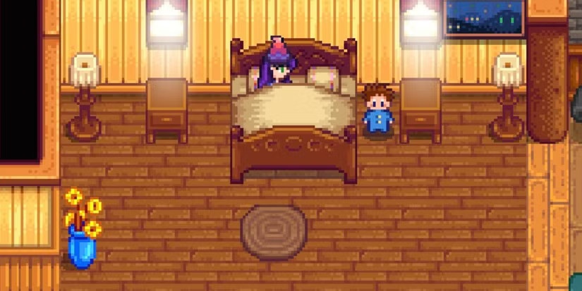 การเดินไปเดินมาของลูก ๆ ในเกม Stardew Valley