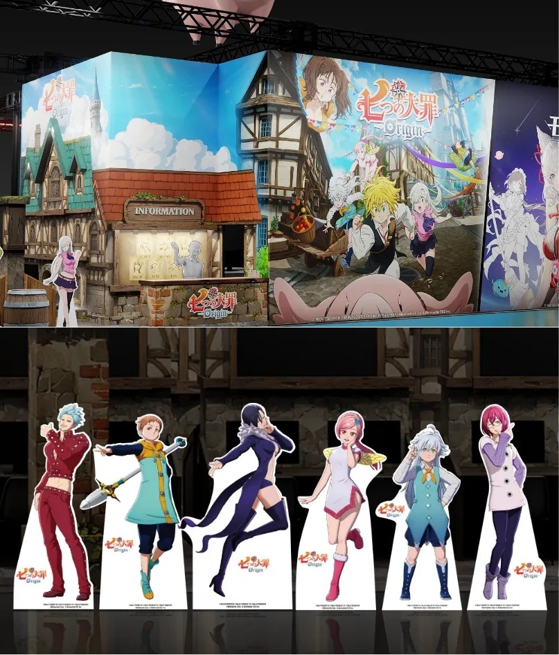 ตัวย่างบูทเกม The Seven Deadly Sins: Origin ในงาน Tokyo Game Show 2025