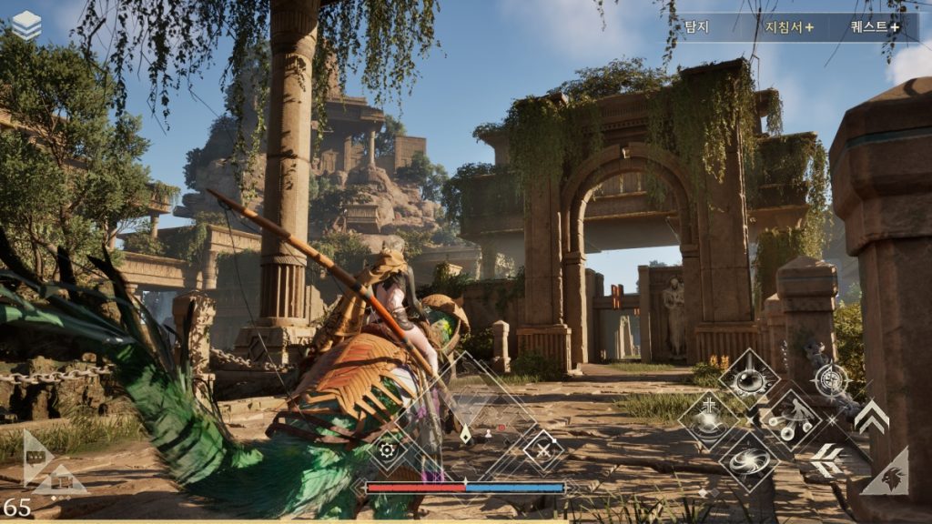 Architect: Land of Exiles เกม MMORPG ฟอร์มยักษ์ เปิดให้บริการแล้วในเกาหลีใต้! 1 UI เบื้องต้นในเกม Architect: Land of Exiles