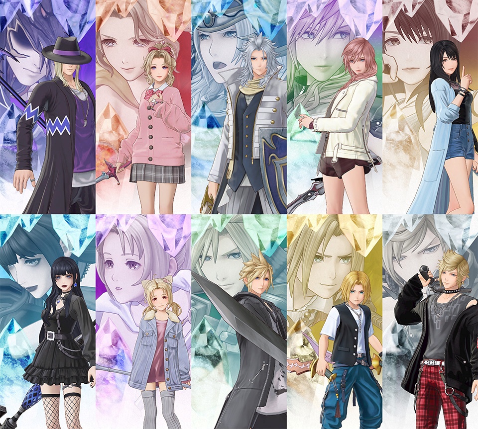 DISSIDIA DUELLUM FINAL FANTASY เผยรายละเอียดเกมเพลย์ เตรียมเปิด CBT เร็ว ๆ นี้ 2 ตัวละครในเกม DISSIDIA DUELLUM FINAL FANTASY