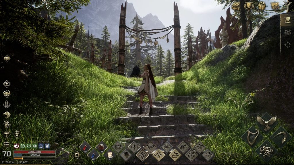บรรยากาศในเกม Legend of Ymir