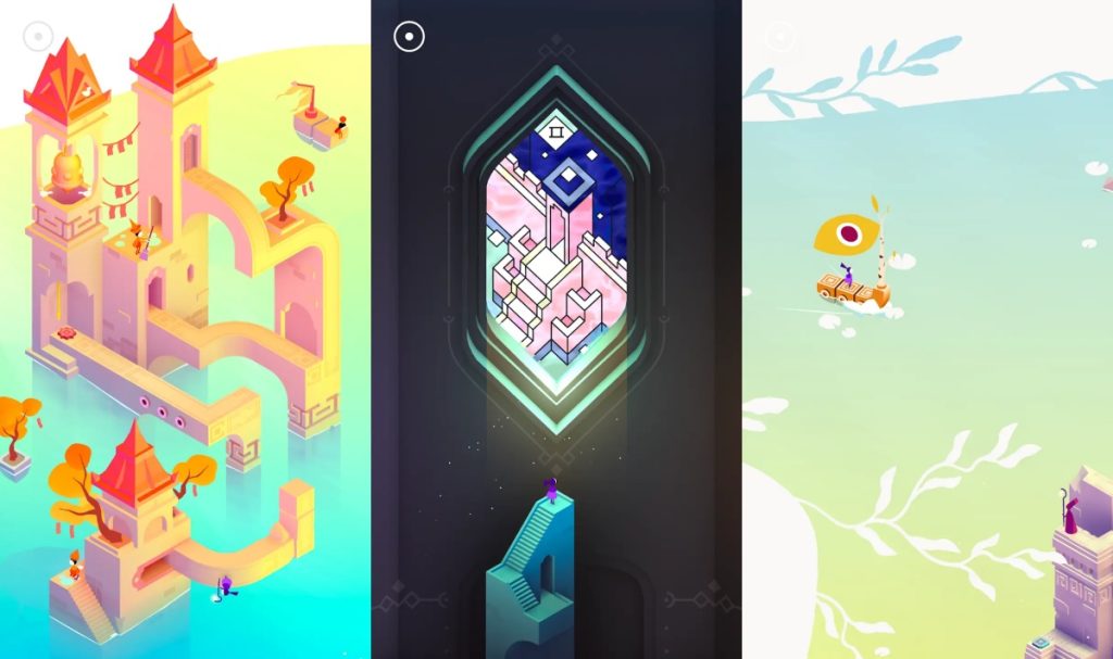 รูปแบบเกมเพลย์เบื้องต้นในเกม Monument Valley 3