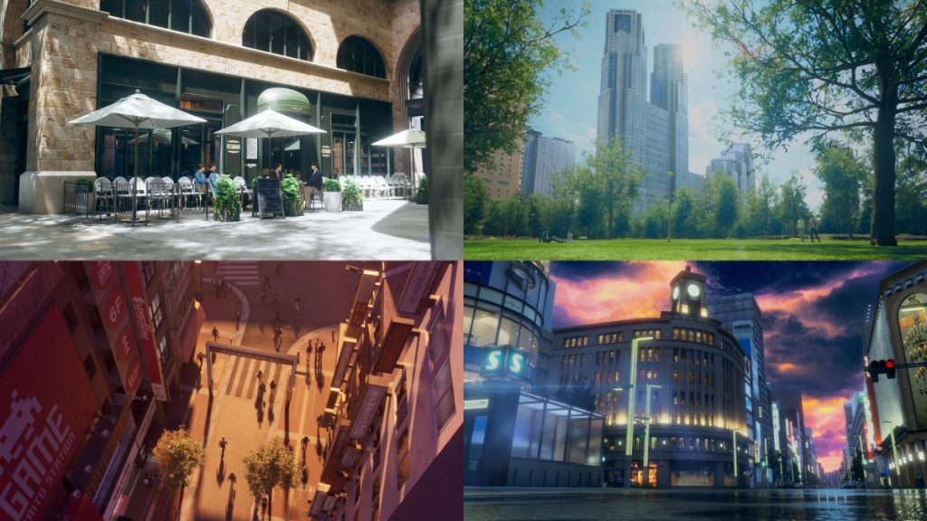 ภาพสถานที่ในเกม New Dissidia Final Fantasy