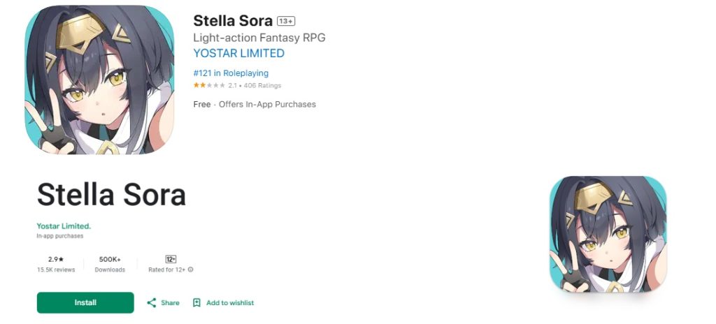 คะแนนรีวิว Stella Sora หลังโดนถล่ม