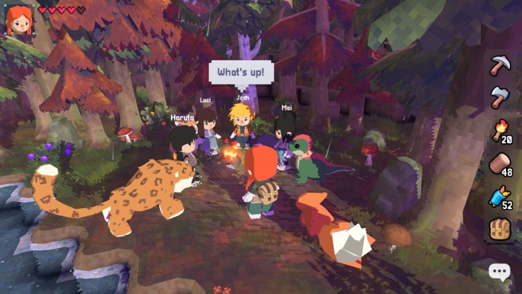 การเล่นกับเพื่อนในเกม Tenkemo