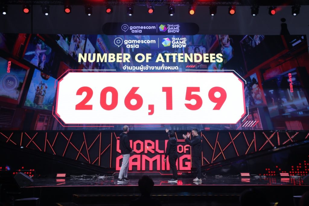 สรุปผล Thailand Game Awards 2025 เกม Clair Obscur: Expedition 33 กวาด 4 รางวัล 1 จำนวนผู้เข้าร่วมงาน gamescom asia x Thailand Game Show 2025