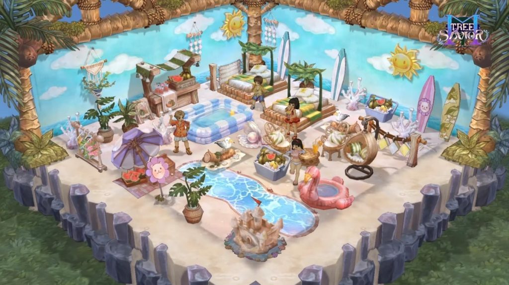 ระบบตกแต่งบ้านในเกม Tree of Savior M