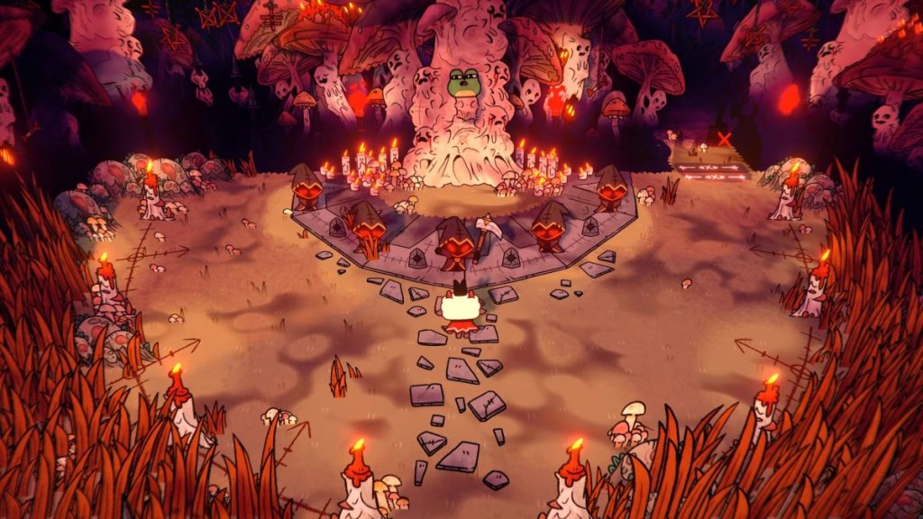 Cult of the Lamb เกมอินดี้สร้างลัทธิ เตรียมลง Apple Arcade 2 ธ.ค. นี้ 2 การเดินทางผจญัยในเกม Cult of the Lamb