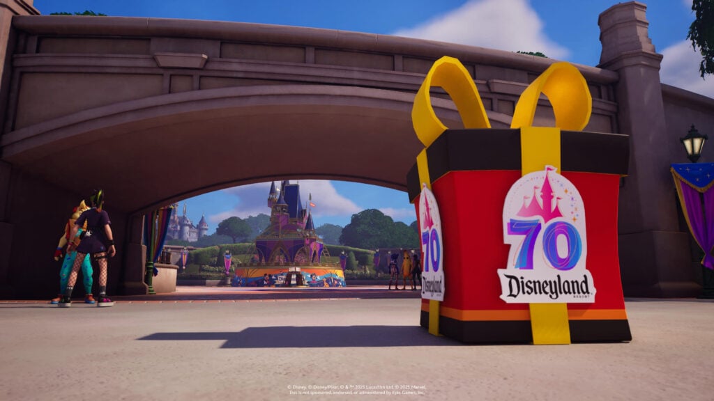 Disney เปิดเกาะ Disneyland Game Rush ใน Fortnite ฉลองครบรอบ 70 ปี 1 Fortnite 6112025 2