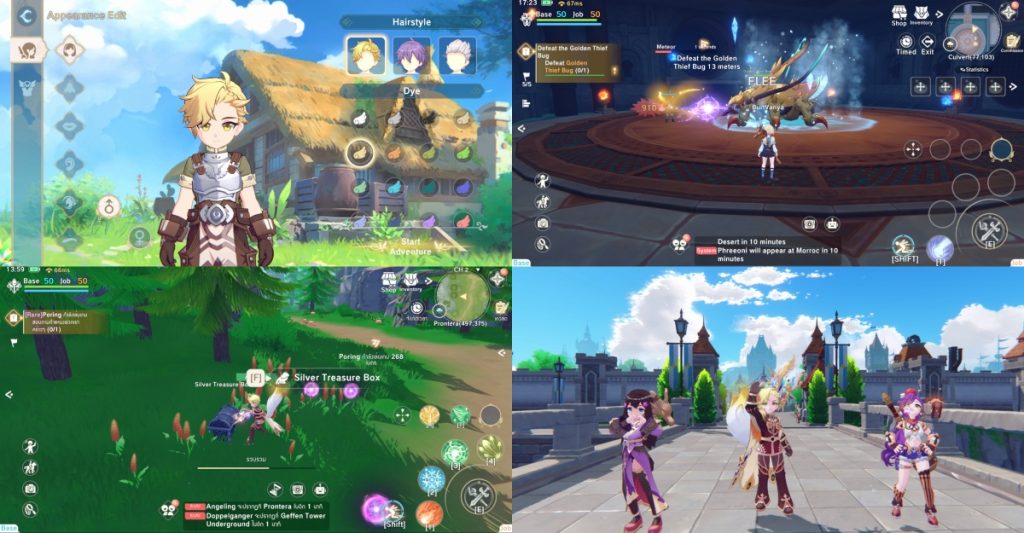 คอนเทนต์ต่าง ๆ ในเกม Ragnarok Abyss