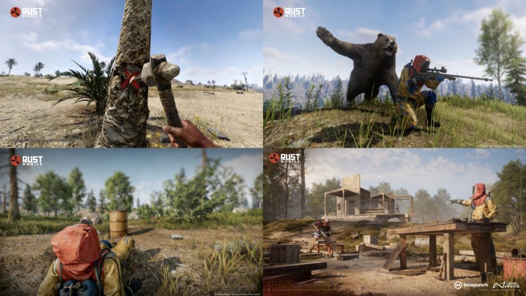 ระบบเบื้องต้นในเกม Rust Mobile