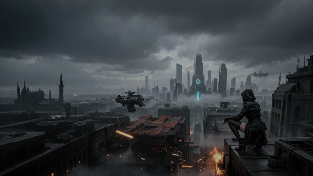 บรรยากาศในเกม Warp Knights