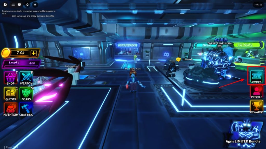 โค้ด Anime Final Quest อัปเดตธันวาคม 2025 รับฟรี Spins, Rune และ Cash 1 วิธีแลกโค้ดในเกม Anime Final Quest