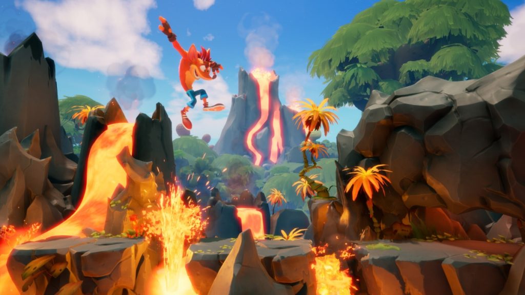 การผจญภัยในเกม Crash Bandicoot 4
