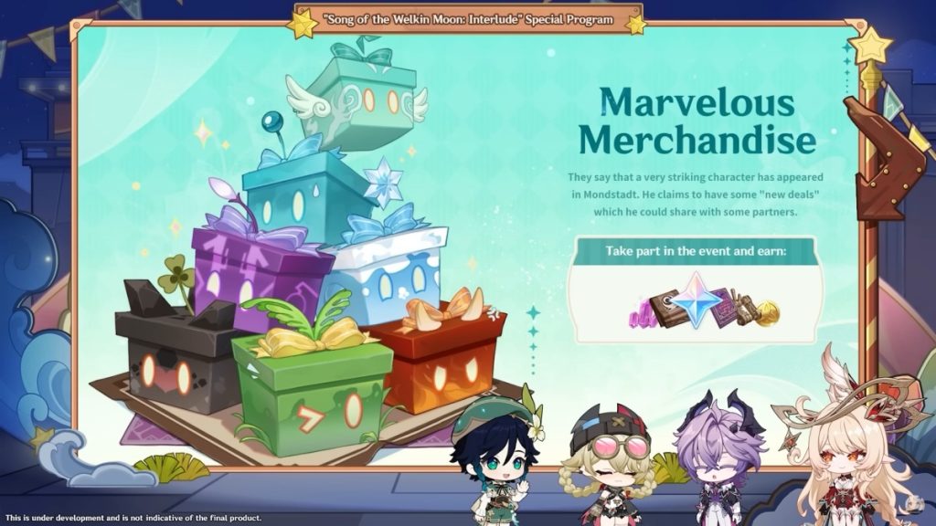 กิจกรรมใน Genshin Impact 6.2 เฟส 2