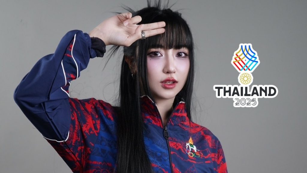 นักกีฬา Tokyogurl ซึ่งเป็นตัวแทนทีมชาติไทย