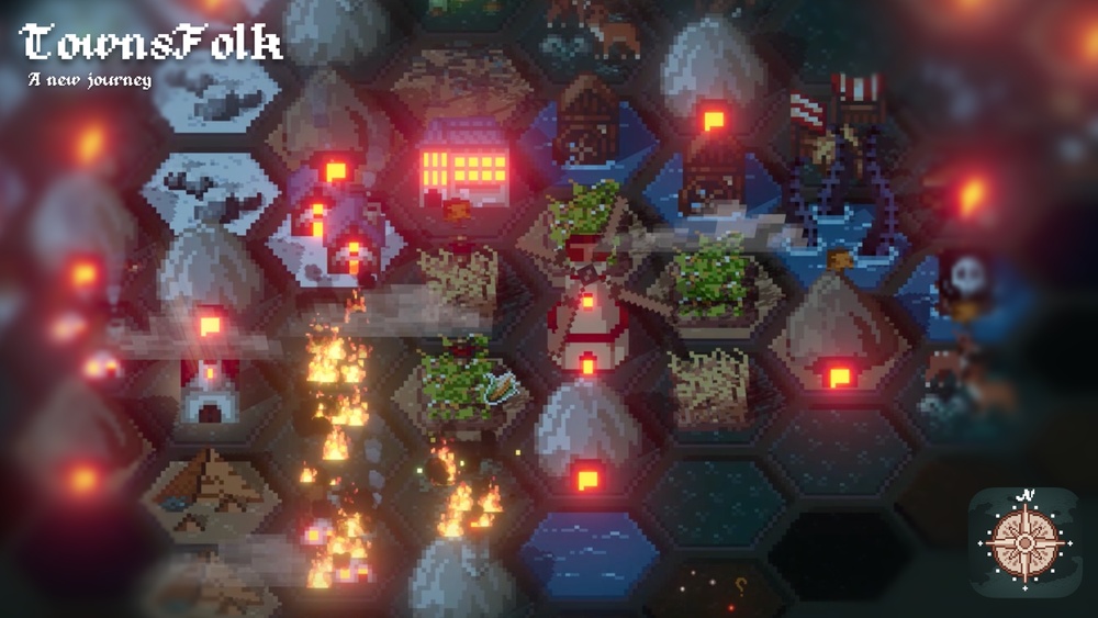 การสร้างฐานในเกม Townsfolk