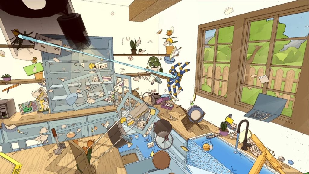 น้องแมงมุมในเกม A Webbing Journey