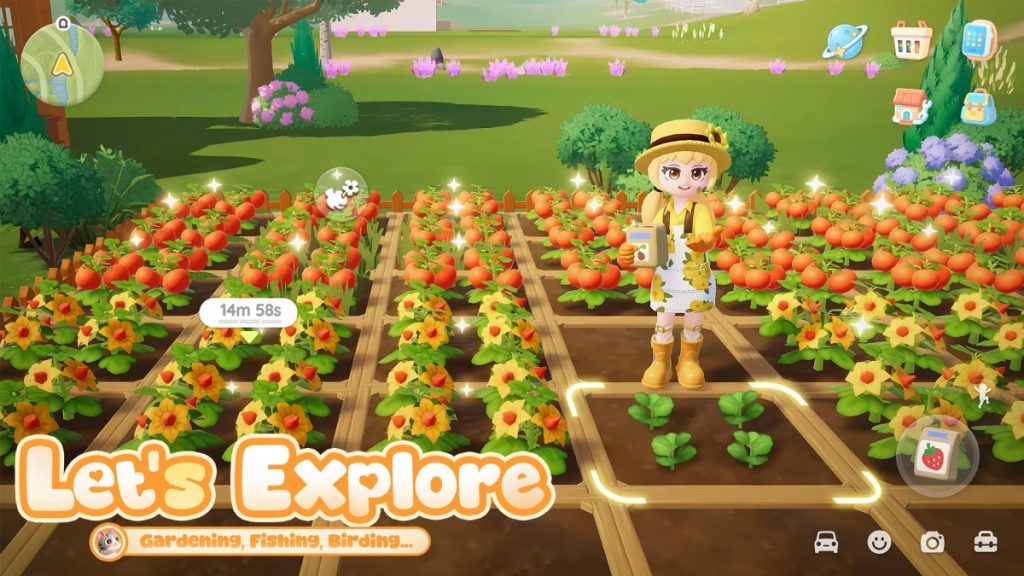 การทำฟาร์มแบบชิล ๆ ในเกม Heartopia