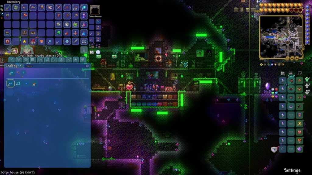 การจัดของใหม่ในเกม Terraria 1.4.5