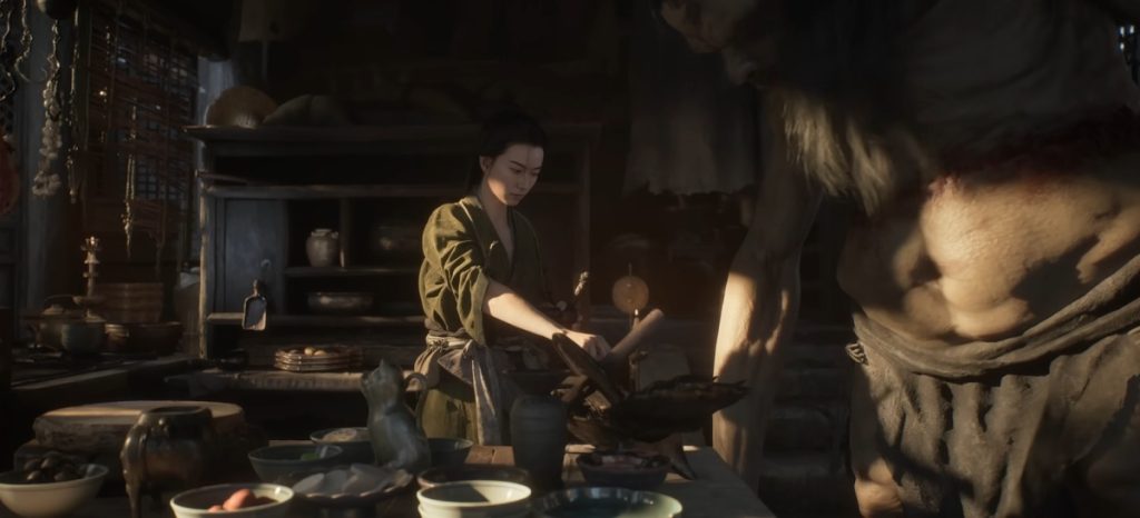 การทำอาหารด้วยอสูรในเกม Black Myth: Zhong Kui