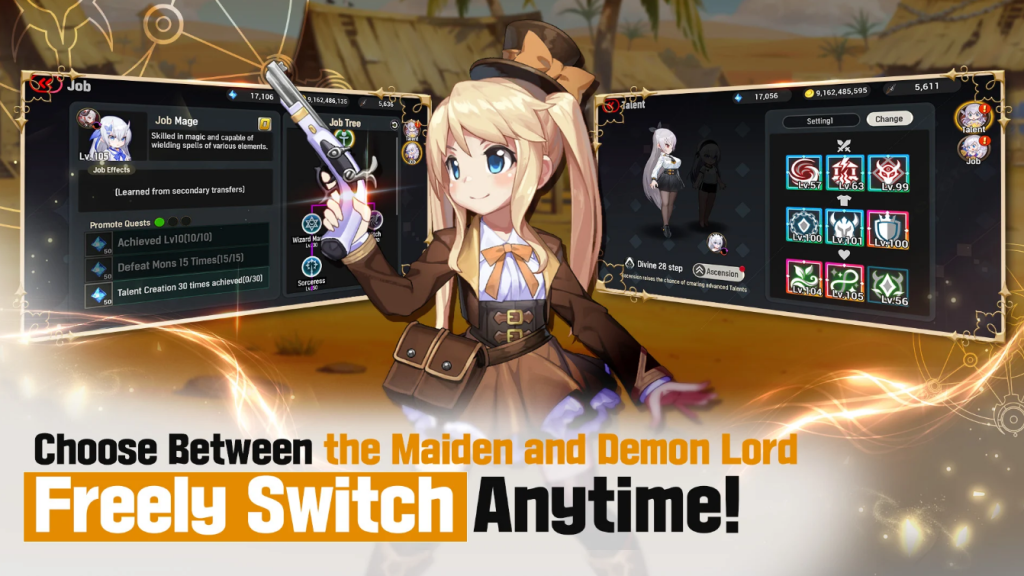 ไม่ต้องเลือก Divine Edge จัดให้แบบแพ็คคู่ สลับร่าง Maiden และ Demon Lord บุกตะลุยโลกแฟนตาซี 1 Divine Edge 1522026 3