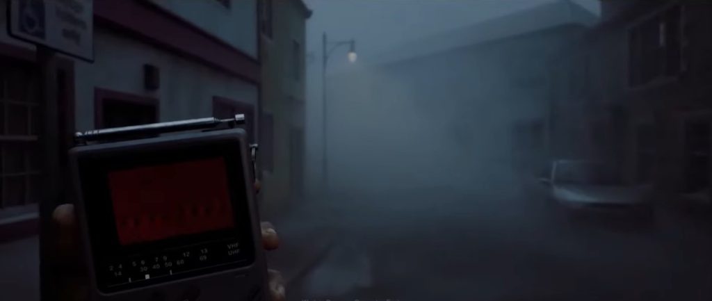 เครื่องมือ CRTV ในเกม Silent Hill Townfall