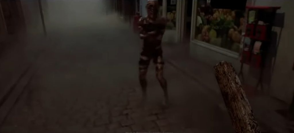 การต่อสู้แบบมุมมองบุคคลที่หนึ่งในเกม Silent Hill Townfall