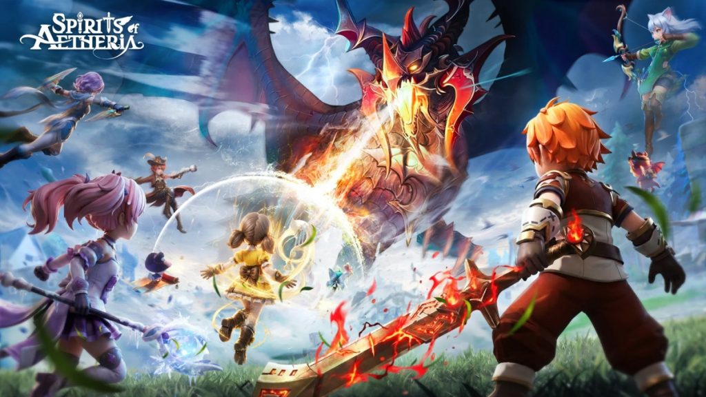 การต่อสู้ในเกม Spirits of Aetheria