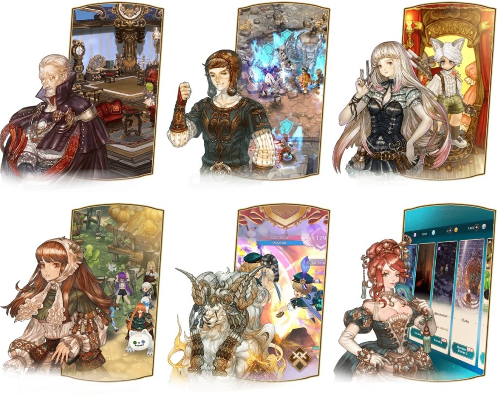 คอนเทนต์ในเกม Tree of Savior Mobile