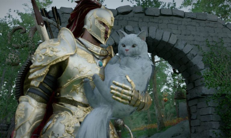 พีคสุด! หนุ่มโชว์คอลเลกชันแมวอ้วนใน Crimson Desert พร้อมใส่ชุดเกราะสุดเท่ Crimson Desert 270326 01