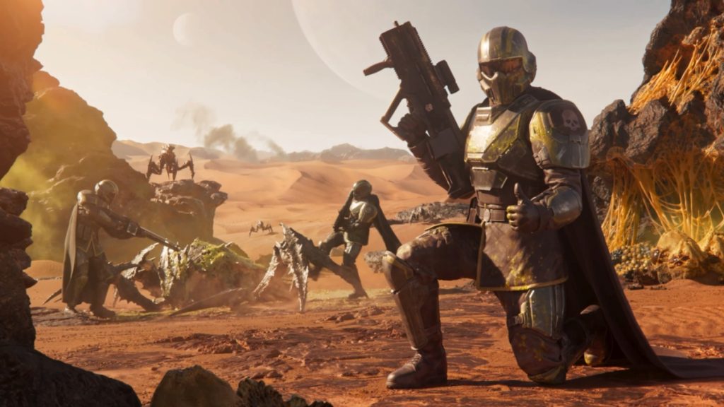 ตัวละครในเกม Helldivers 2