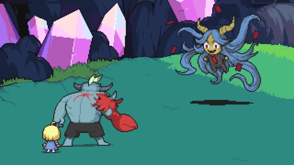 การต่อสู้ในเกม Meg's Monster