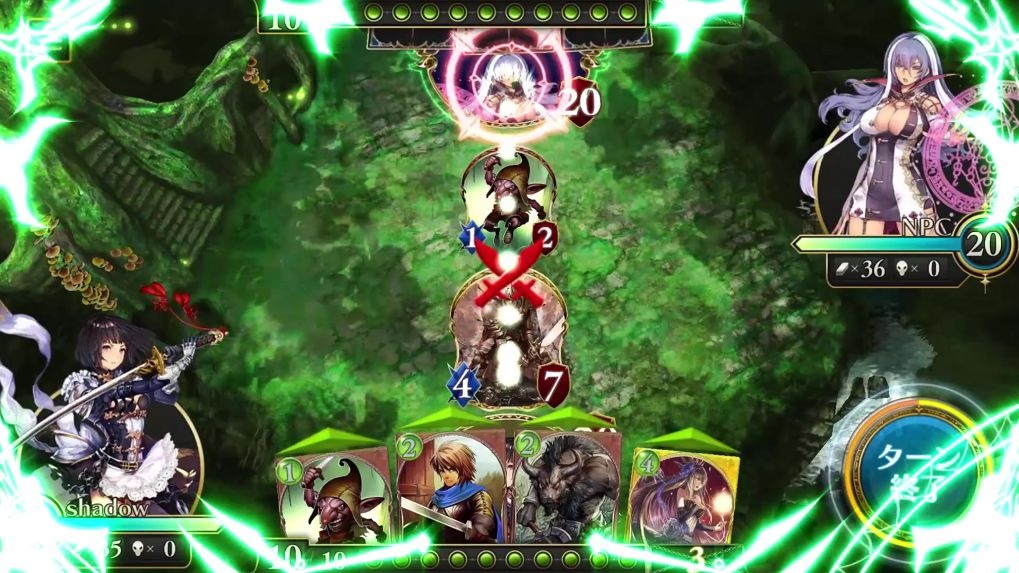 การต่อสู้ในเกม Shadowverse
