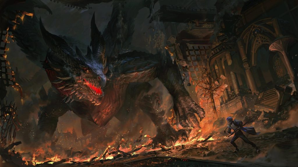 การต่อสู้ในเกม Dragon Blood: Slayers Academy