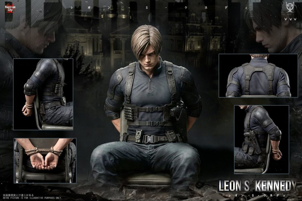 เกินไปไหม! ฟิกเกอร์ Leon จาก Resident Evil เวอร์ชันชุดว่ายน้ำกลายเป็นไวรัล 2 ฟิกเกอร์ของ Leon S. Kennedy