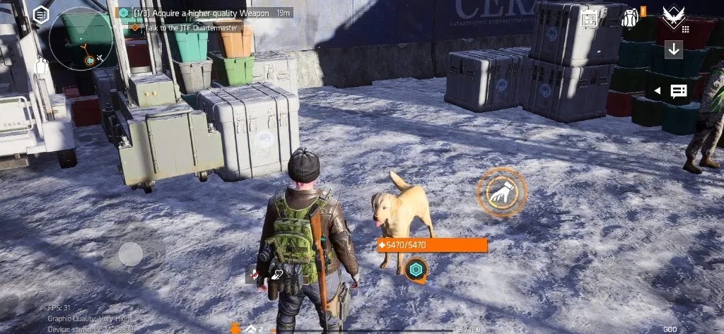 ตัวอย่างในเกม The Division Resurgence