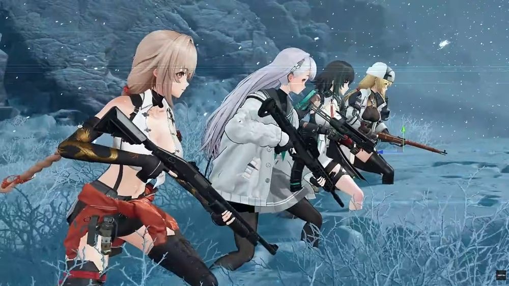 Girls Frontline Blue Butterfly Contract 452026 3