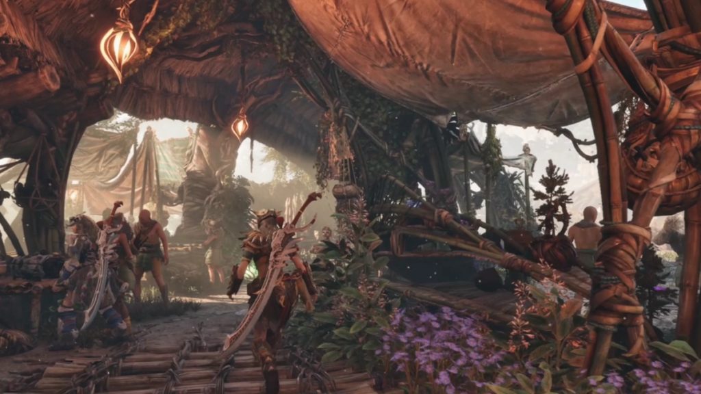 บรรยากาศในเกม Horizon Steel Frontiers